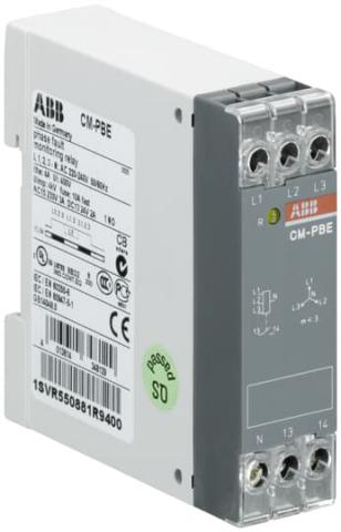 Immagine per CM-PBE.01 RELE MANC. FASE+N 230/380-440V da Sacchi elettroforniture